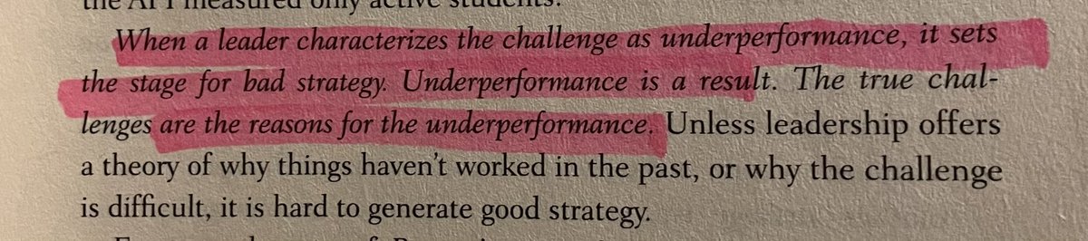 kunalmaithani's tweet photo. Our long to-do list of quarter(s) are often mislabelled as strategies or objectives. Such lists usually grow out of loooong planning meetings in which a wide variety of stakeholders make suggestions as to things *they would like to see done*. #GoodStrategyBadStrategy #book https://t.co/Vu3FnKGPwb
