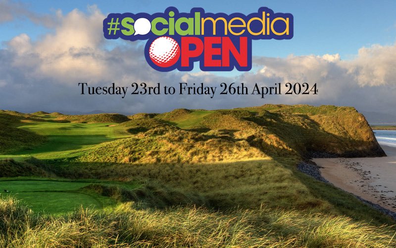 #FF #SMOpen2024 Tournament Venues Tuesday 23rd to Friday 26th April @BallybunionGN Old, @traleegolflinks @CeannSibealGC & @dooksgolfclub See you next week!!