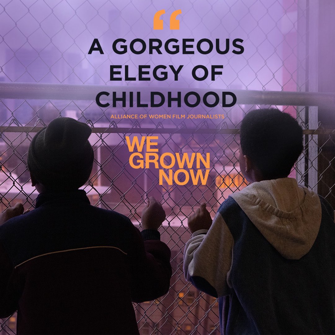 “A poetic reminiscence on love in its many mercurial forms.” #WeGrownNow is the @AWFJ Movie of the Week. Now playing in NY, LA and Chicago. Nationwide April 26. #MOTW Tickets.WeGrownNow.com