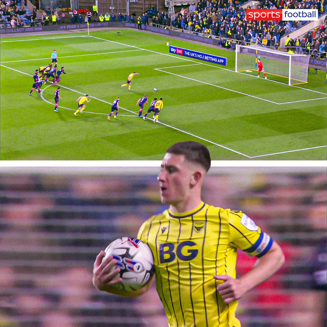 Cameron Brannagan SCORES from the spot for Oxford! 🔥 GAME ON at The Kassam Stadium 🍿