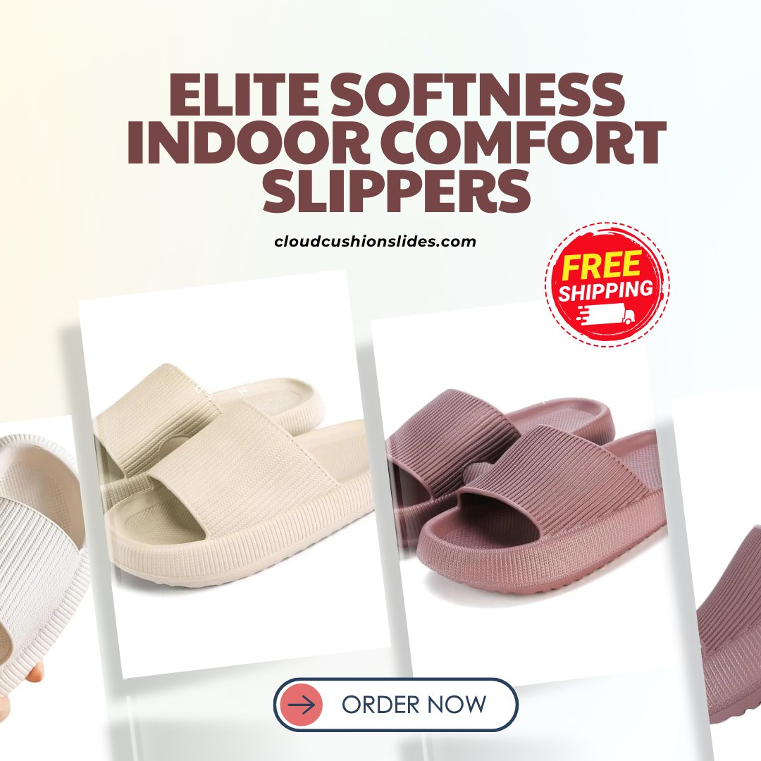 Experience ultimate comfort with our Elite Softness Indoor Comfort Slippers! 🥿💤 Designed for those who prioritize comfort without compromising style, these slippers are perfect for relaxing at home.
Shop Now: cloudcushionslides.com/products/elite…
#CloudCushionSlides #IndoorSlippers