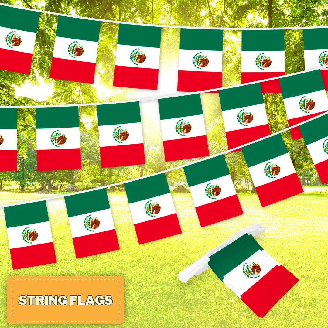 🌮🎉 Get ready to fiesta with our Cinco de Mayo flags! Whether you're hosting a backyard barbecue or decorating your home, our flags are the perfect way to add a pop of color and celebrate Mexican heritage.  #CincoDeMayo #Fiesta #MexicanHeritage #G128Store #smallbusiness