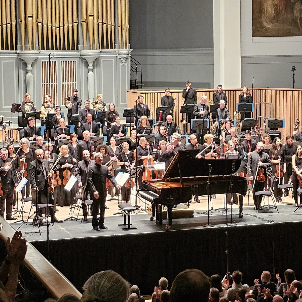 THANK YOU ABERDEEN! What an enchanting evening!🤩 Audiences experienced a dazzling performance of Rachmaninov's 'Rhapsody on a Theme of Paganini' with @houghhough, plus two fairy tale ballet scores from Tchaikovsky & Stravinsky with Chief Conductor Ryan Wigglesworth ✨