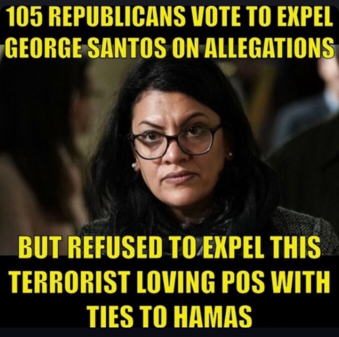 Any member of Congress who supports a terrorist group should be automatically expelled. Period.