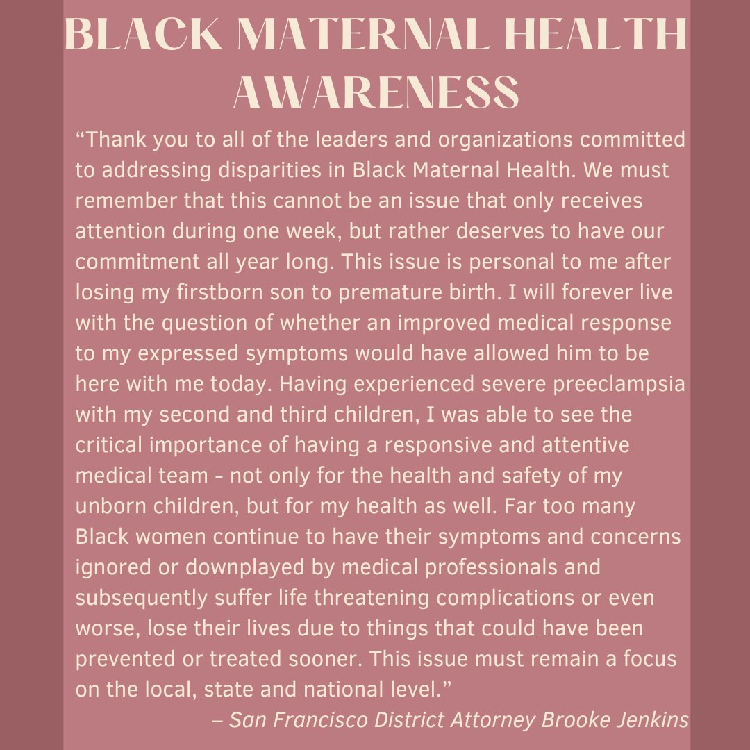 Thank you to all of the leaders & orgs committed to addressing disparities in Black Maternal Health. This cannot be an issue that only receives attention during #BMHW24, but rather deserves to have our commitment all year long. @VP @BlkMamasMatter @CDC_DRH @BMHCaucus