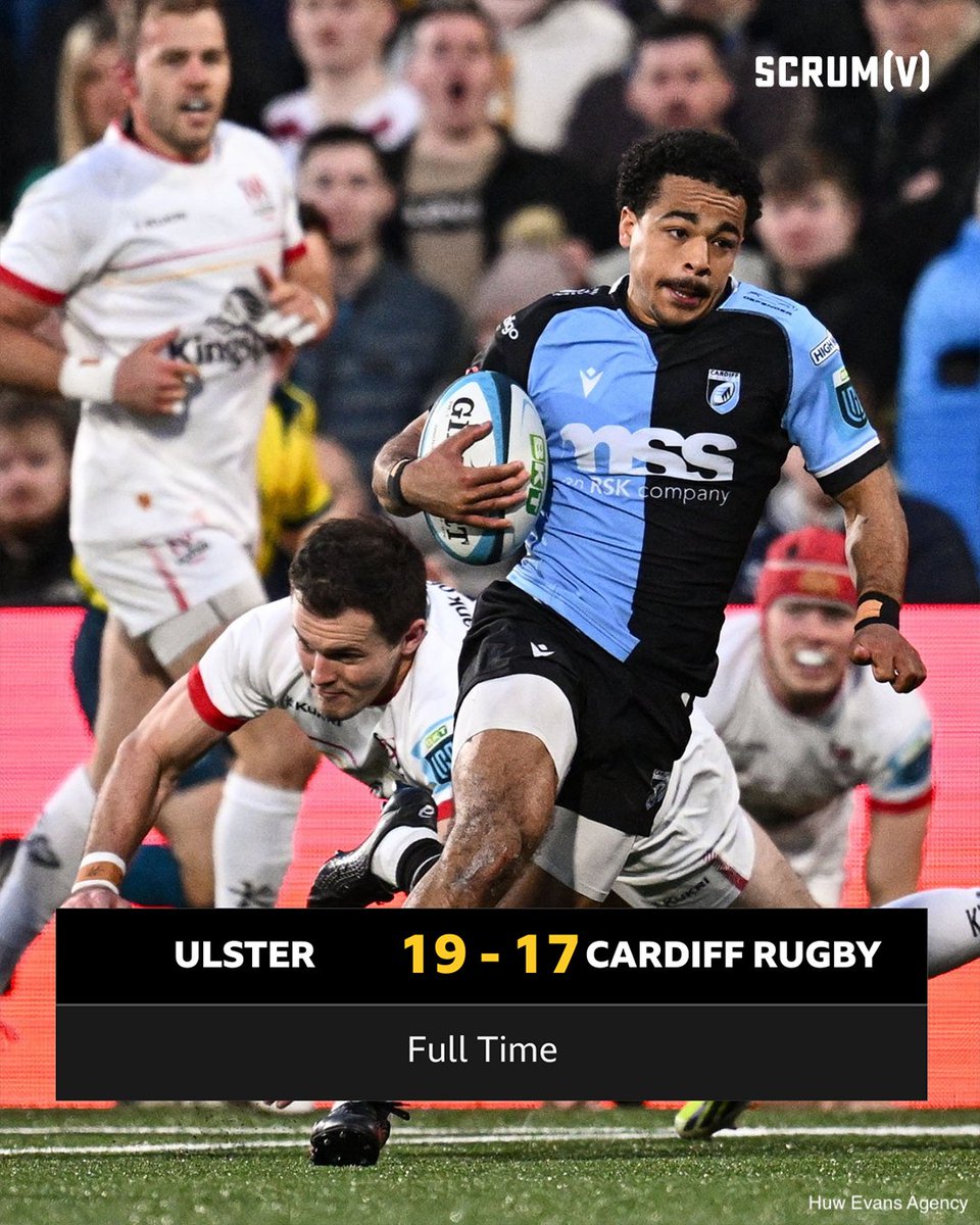 A dramatic finish in Belfast sees the hosts edge it FT: Ulster 19-17 Cardiff 🏉 📺 BBC Two Wales #BBCRugby