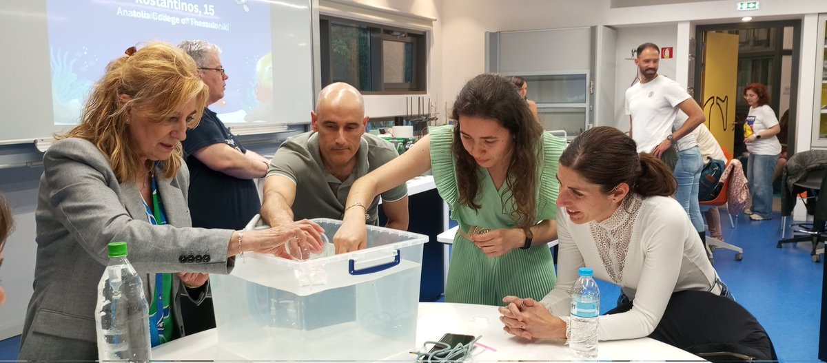 Fantástico primer día en el Anatolia College, en Tesalónica, en el marco de nuestra segunda movilidad Erasmus + 23-24, dentro del proyecto que coordinamos, junto a docentes españoles, de diferentes centros educativos socios.