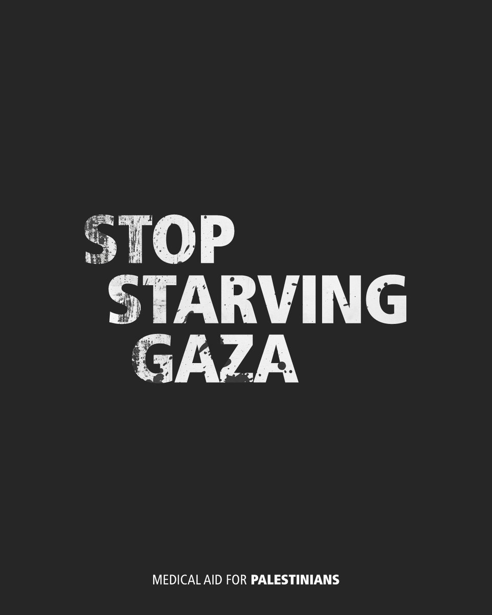 Israel is using starvation as a weapon of war in Gaza. The Israeli military are preventing aid trucks from entering and people are paying with their lives trying to get food for their families. 🔴 Email your MP now to demand an end to the siege of Gaza: map.org.uk/campaigns/stop…