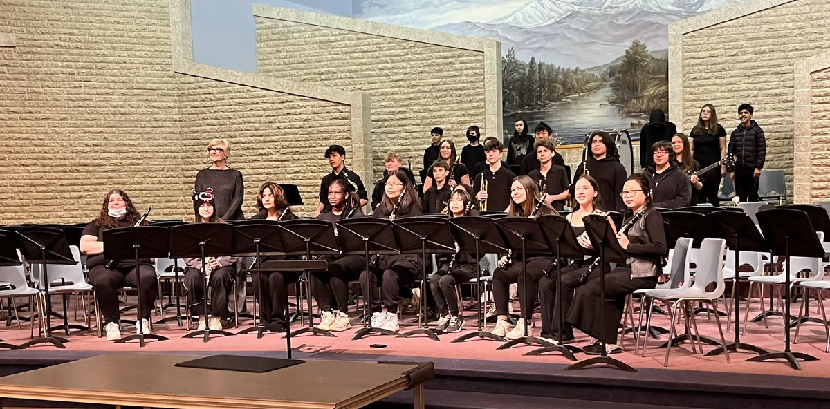 Congratulations to our 7/8 band for their excellent performance at the music festival! #musicalcats