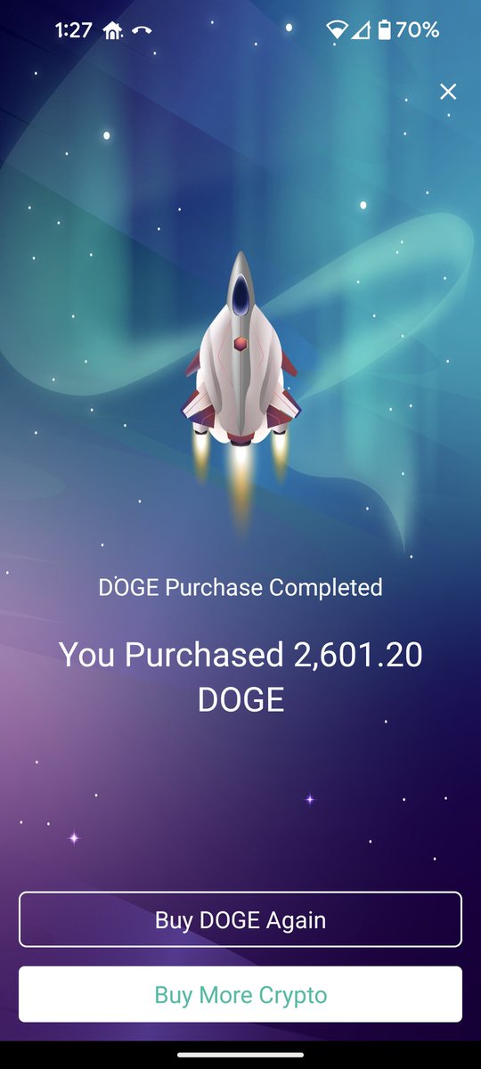 I found a little more room in my #dogecoin bag...🌎🚀🌛