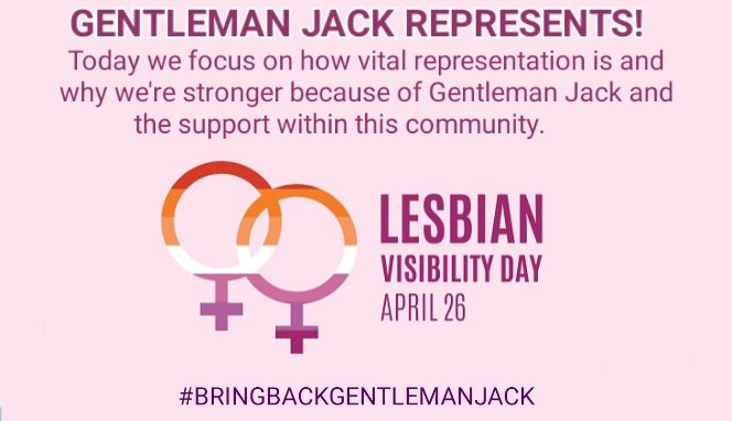 Gentleman Jack represents! #BringBackGentlemanJack @LookoutPointTV @BBC