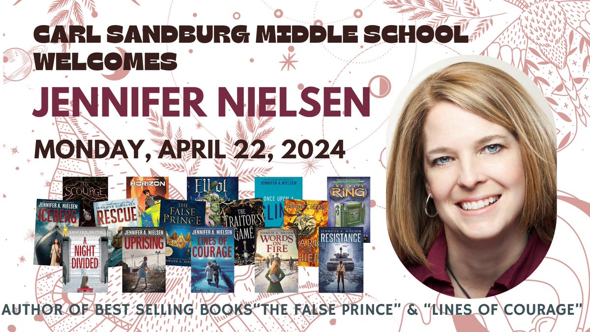 SDBookWizard's tweet image. Our @csmstigers are so excited to meet @nielsenwriter tomorrow!!! #d75reads #livethecode