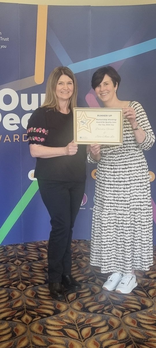 Delighted to be part of The People Awards @SouthernHSCT, fantastic day recognising amazing people and the fabulous work throughout our services!!
#ourpeople #teamSHSCT