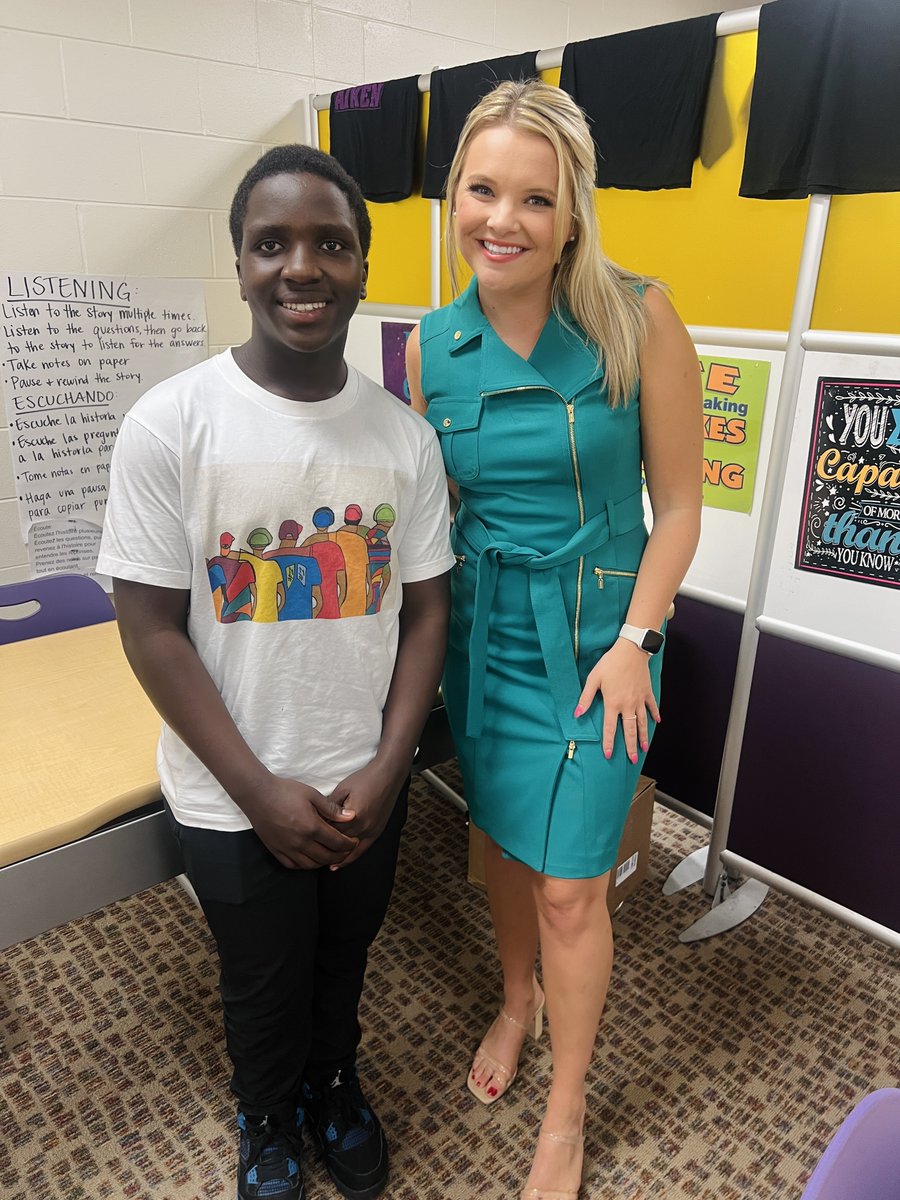 It's a pleasure to share the touching story of Asifiwe Shema. He's a @IamCPS student, but just 5 years ago he was a refugee in Burundi. He drew a picture about the experience, submitted it to an international art contest, and he WON!! I have his story on Local 12 at 6:15 tonight.