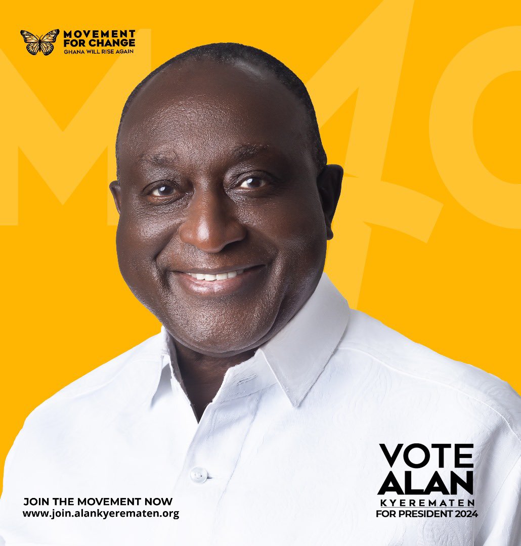 Alan Kyerematen envisions a prosperous, united, and peaceful Ghana with the support of all citizens. 
| madina | photoshop | Afronita | dumsor | THE NDC | 
 #GhanaWillRiseAgain #AllianceForRevolutionaryChange #TheBigAnnouncement