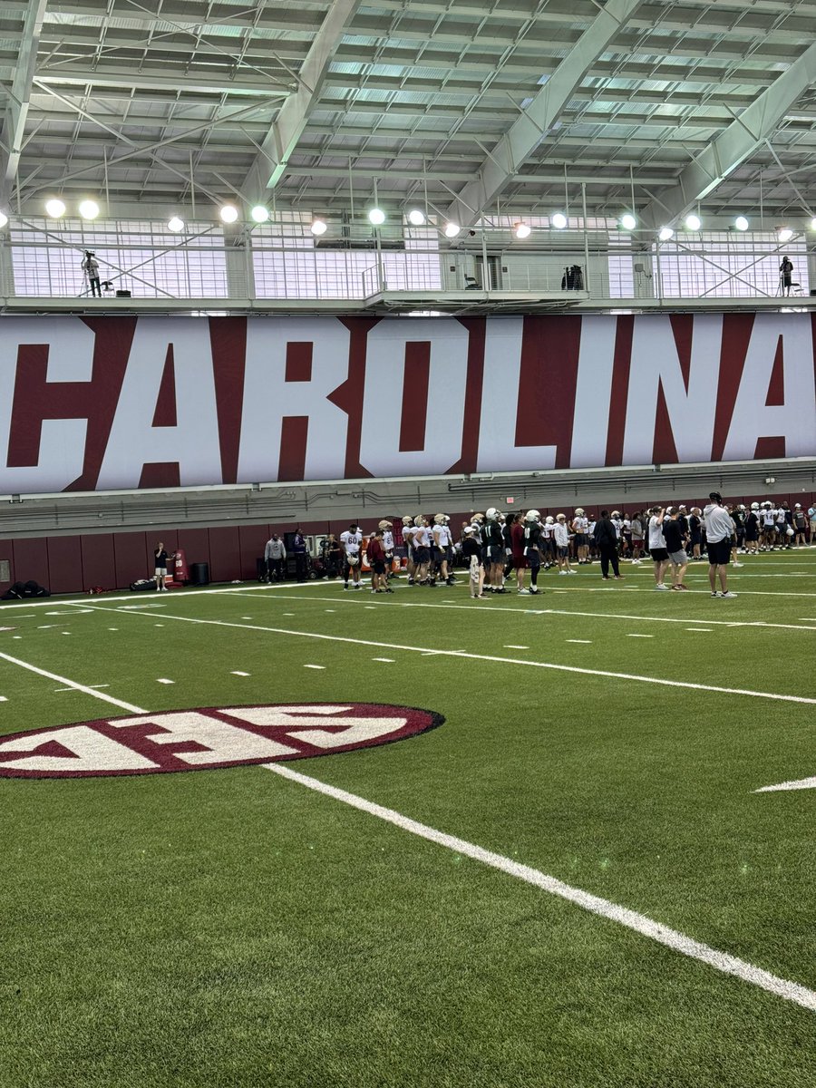 Thank you @GamecockFB @P_Ellsworth_USC @coachfurrey @togray14 for a great visit!