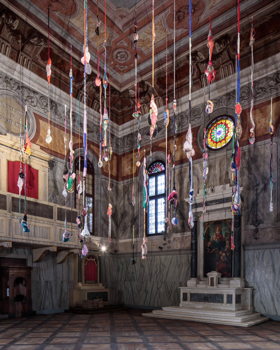 Now open at The Holy See Pavilion at the #VeniceBiennale, #SoniaGomes is featured in 'With My Eyes' from April 20 – November 24. Learn more: bit.ly/4a2W7lL