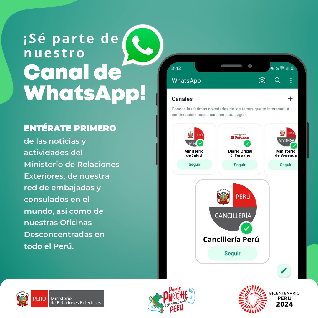 Cancillería Perú🇵🇪 tweet media