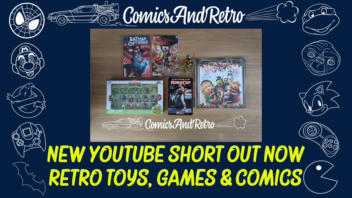 Link: youtube.com/shorts/gGxruWq…

#comic #comics #comicbook #dc #toyshop #toyshopping #retrotoys #retrocartoon #80s #90s #batman #retro #retrotoy #tmnt #tmnttoys #retrotoycollector #themuppets #robocop #80stoys #retrogames #retrogamer #retrogaming