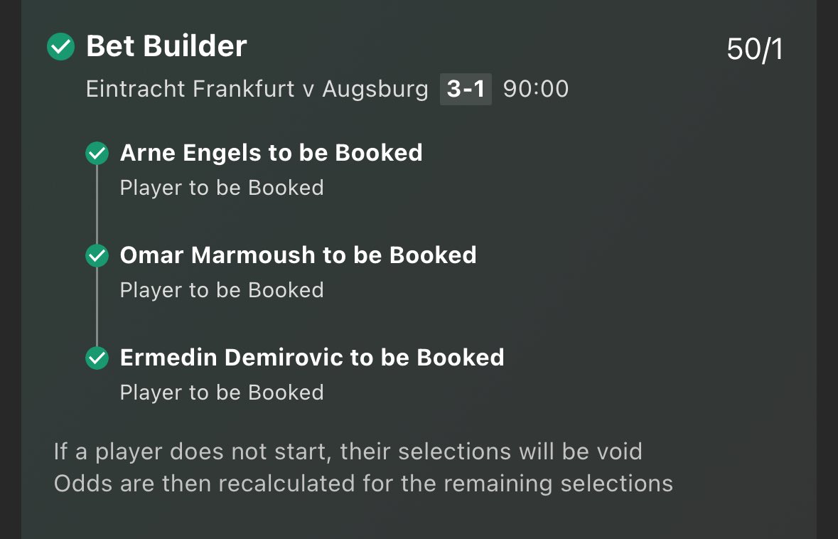 50/1 WINNERRRRRRR!!!!!!! 😍 45/1 winner last night in the first half ✅ 50/1 winner tonight in the 96th minute ✅ Marmoush scores and takes his top off for the treble win 😂👏🏼 YOU BEAUTYYYY!!! ❤️ 18+ gambleresponsibly