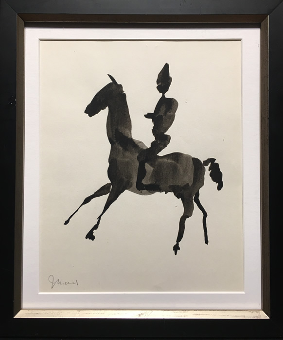 Jack Nichols OSA RCA (Canadian) - Ink Drawing - Sudden View (1964). Listed eBay ebay.com/itm/3249485192… #art #fineart #canadianart #artforsale #artcollector #artdealer #artgallery #toronto