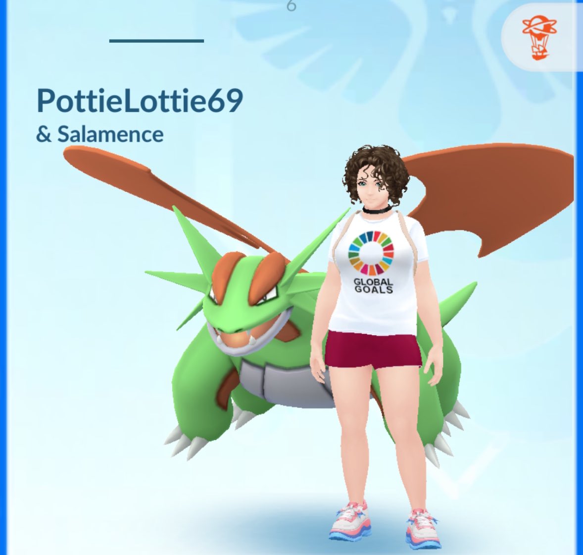 Ummm, call me a nerd but I’m immensely excited that @PokemonGoApp has the @WHO Sustainable Development Goals #SDGs on a T-shirt! They are a call to action to end poverty and inequality, protect the planet, and ensure that all people enjoy health, justice and prosperity. #Pokemon