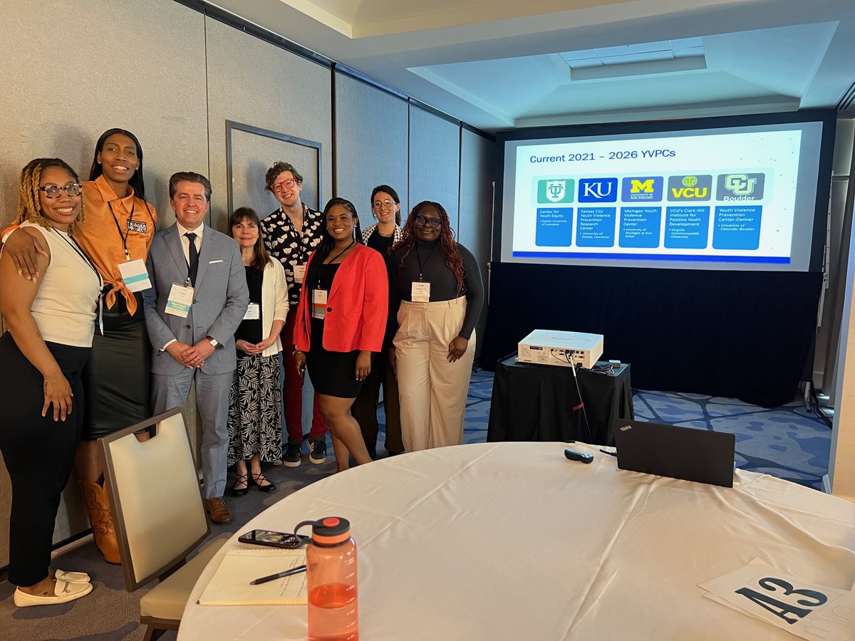 Michigan YVPC (@michiganyvpc) on Twitter photo We presented our findings at #SAVIR2024 with <a href="/TheTRIGGERProj/">The TRIGGER Project #WeArePrevention</a> and alongside fellow Youth Violence Prevention Centers!
We shared that centering youth needs is not just a prerequisite for engaging youth in violence prevention. It IS prevention.
Learn more: bit.ly/3QbhkCh We presented our findings at #SAVIR2024 with <a href="/TheTRIGGERProj/">The TRIGGER Project #WeArePrevention</a> and alongside fellow Youth Violence Prevention Centers!
We shared that centering youth needs is not just a prerequisite for engaging youth in violence prevention. It IS prevention.
Learn more: bit.ly/3QbhkCh