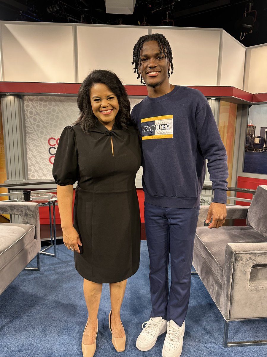 I had a great time talking with @ReneeKET at @KET. She gave me some incredible advice & we had an amazing conversation on KET’s Connections. Be sure to watch it on @KET next week! We covered @whats_nextpod , my first week with @KySportsRadio , and my early career journey.