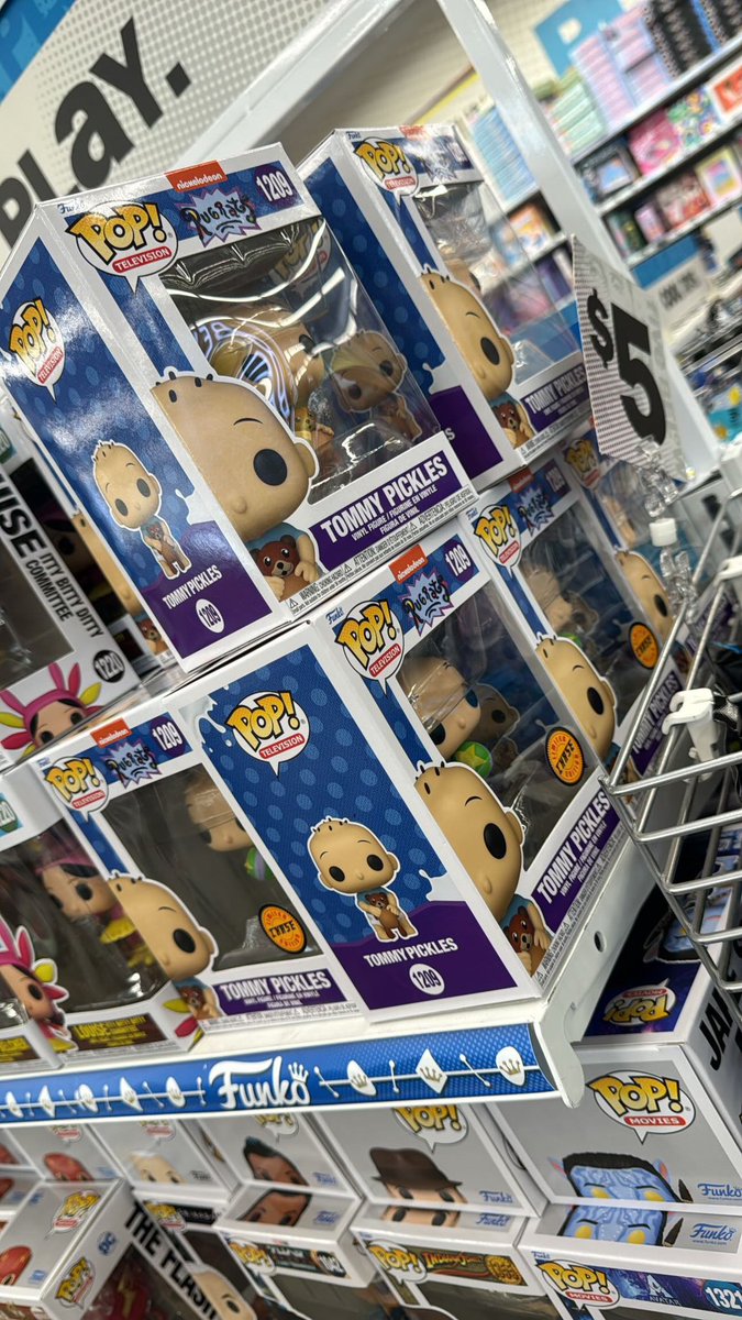 Tommy Pickles Chases are hitting Five Below stores! . Credit @kuya_collects #Funko #FunkoPop #FunkoPopVinyl #Pop #PopVinyl #Collectibles #Collectible #FunkoCollector #FunkoPops #Collector #Toy #Toys #DisTrackers