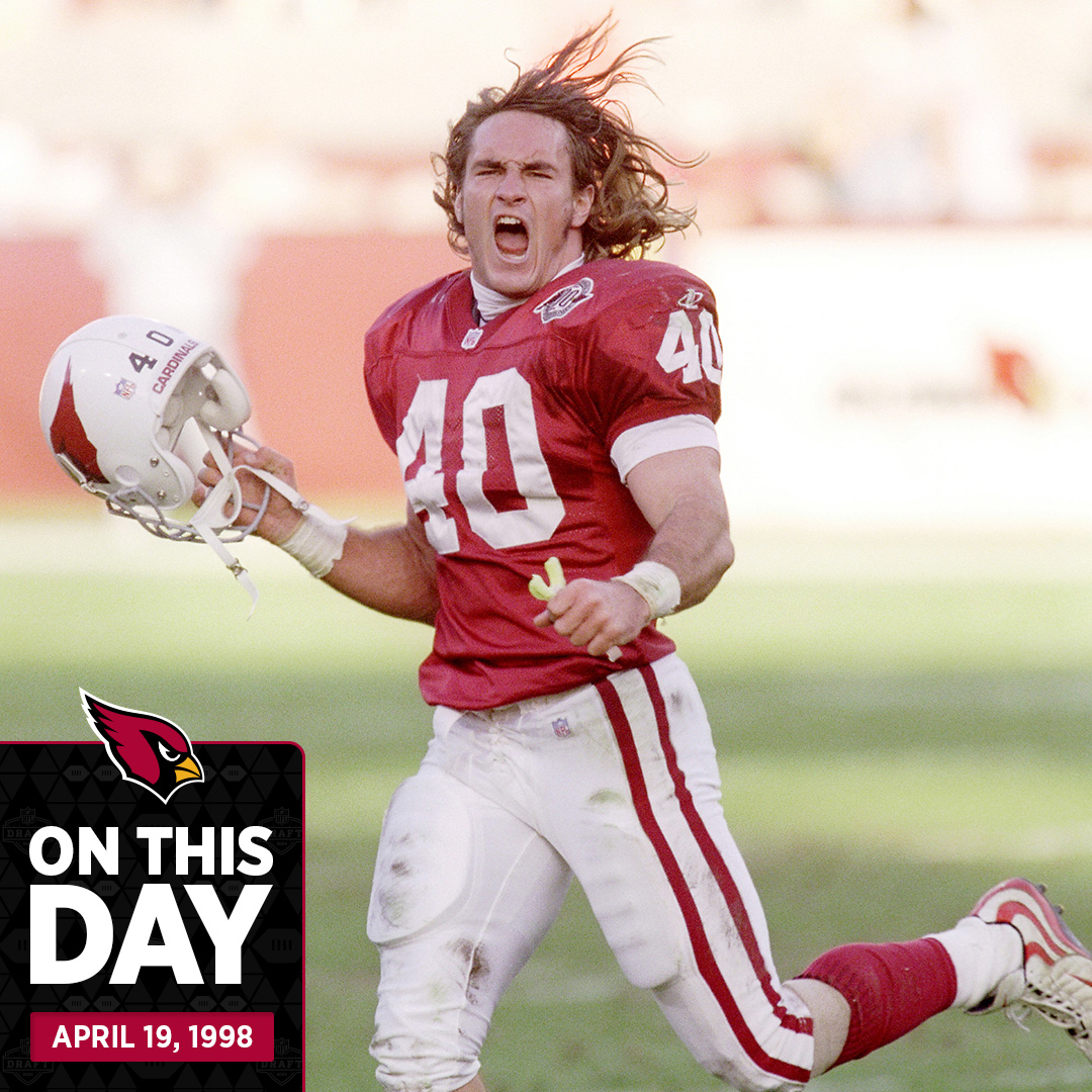 OTD in ’98, Pat Tillman was drafted to the Arizona Cardinals with 226th overall pick.