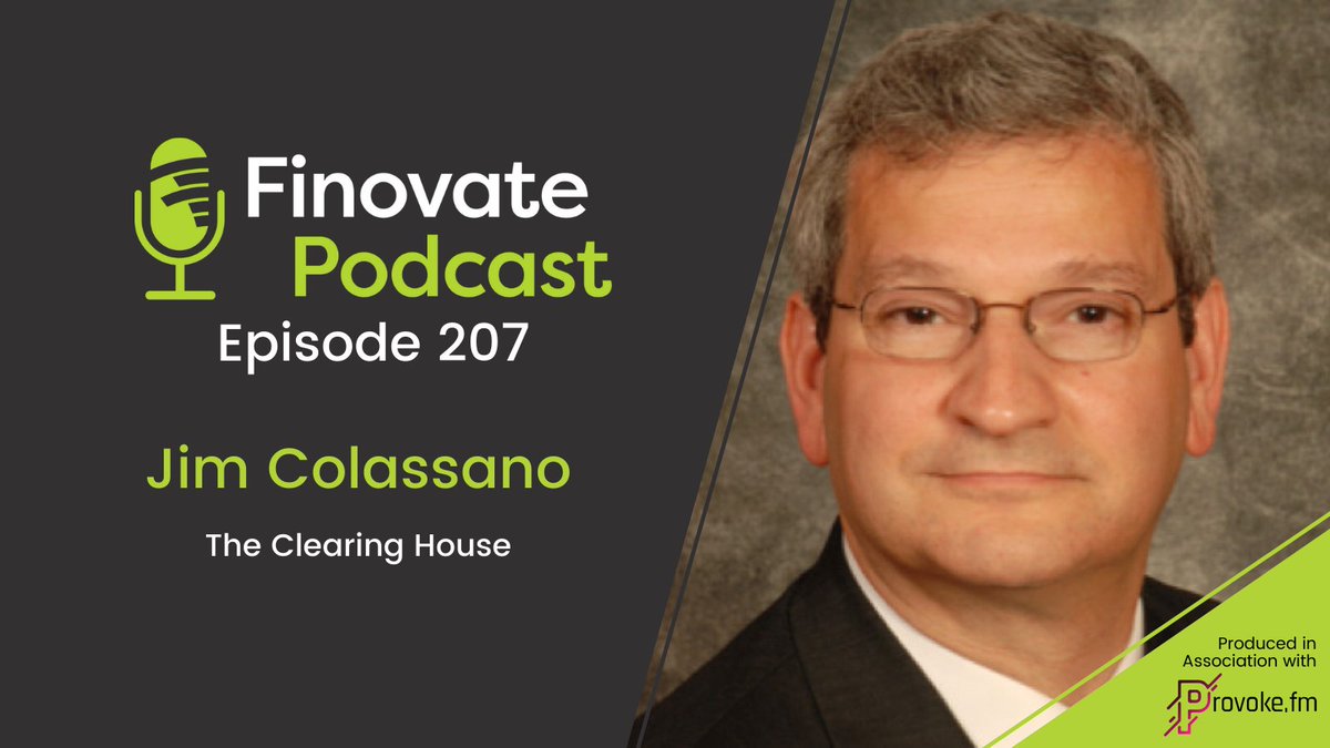 The future of real-time payments is coming, are you ready? Jim Colassano from @TCHtweets joins @GregPalmer47 in this @Finovate episode for an interesting conversation on #payments! 💵📲 bit.ly/3TdxjjP