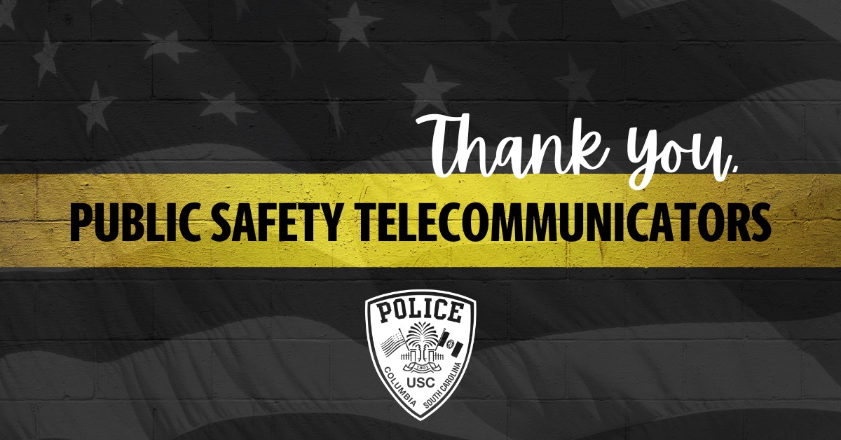 Have you ever called USCPD or pushed a call box button? Then, you've probably met one of our Security Operations Center Analysts (SOCA). It's National Public Safety Telecommunicators Week, and we're giving a shout-out to the amazing people behind the calls. 💛