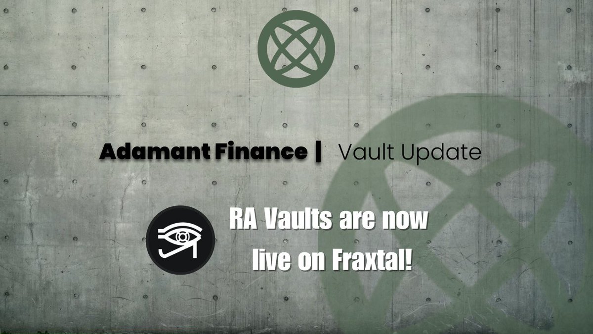 AdamantVault tweet media