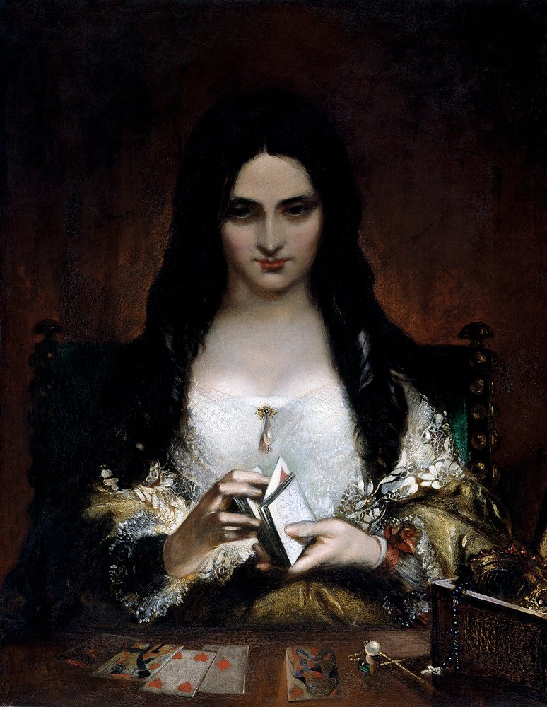 The Wish, 1841 by Theodor von Holst (English, 1810–1844)