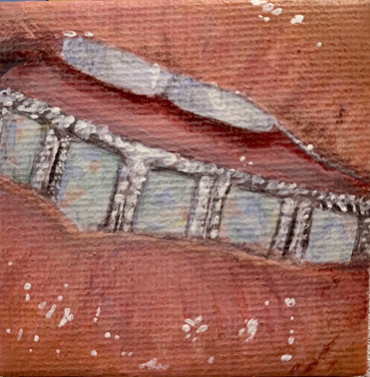 MrsAmbrus's tweet photo. Congratulations to the Best in Show award winners from the Fine Art 1  2” x 2” Painting Pop Up Show! 1st place- Taylor Davidson, 2nd place- Lily Walker, 3rd place- Ellie Coleman. @ArtWithMrsSmith @mentorschools @MentorHigh #onceacard https://t.co/ETgWXBbXc9