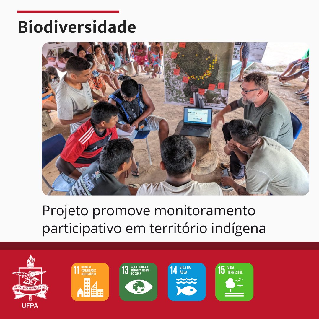 O projeto é uma parceria entre a Universidade Federal do Pará (UFPA), a Conservação Internacional (CI), o Instituto Socioambiental (ISA), a Associação Iakio e o Povo Panará. Leia mais no portal UFPA tinyurl.com/MonitoramentoTI