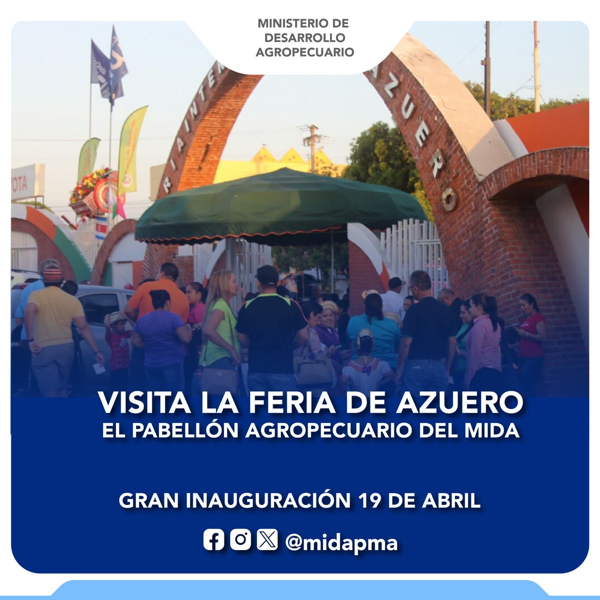 📍Los Santos | Le invitamos a participar de la Feria Internacional de Azuero, un evento tradicional que enmarca nuestras tradiciones e impulsa el turismo y la economía de la región.
