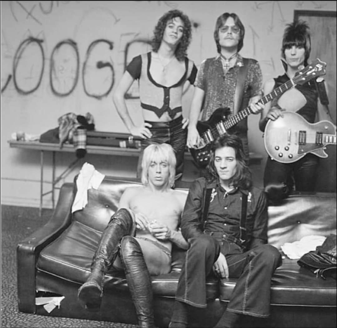 This Photo Is From 1973!
Iggy And The Stooges, Hanging Backstage At The Whisky. 
📸: Michael Ochs