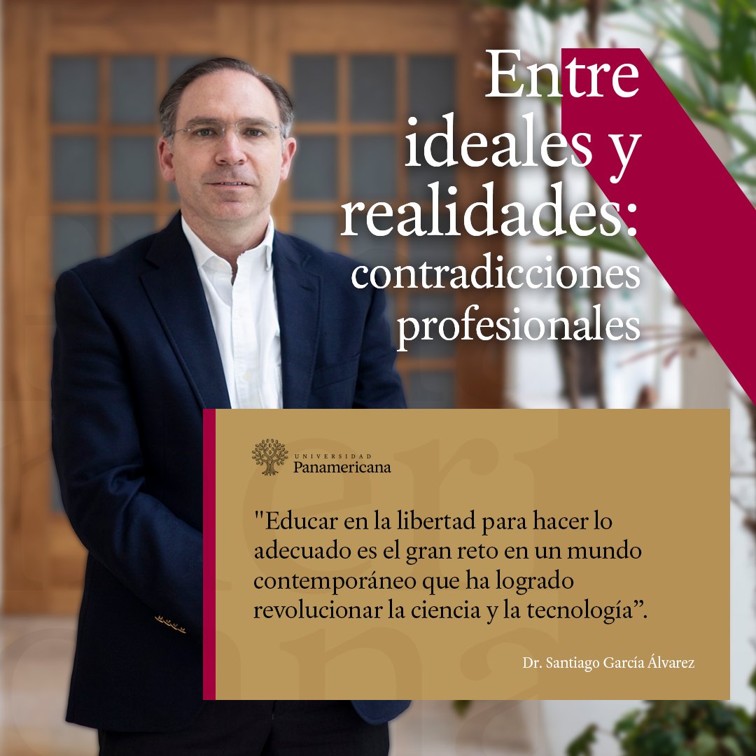 Desde médicos hasta ingenieros, todas las profesiones tienen un propósito claro. El Dr. @santiagogarcia0, rector de campus México, nos dice cómo, a veces, las acciones de los profesionales pueden ir en contra de sus ideales. Te invitamos a leer su columna en Excélsior 👉…