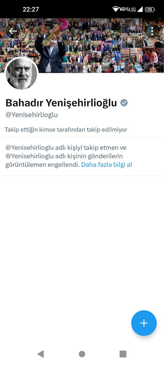 @Neyzenteyfikkk Beni de engellemiş daha çok rahatsız edeceğiz millet açken onlara huzur yok buda böyle biline 
#EmekliBittinizDedi