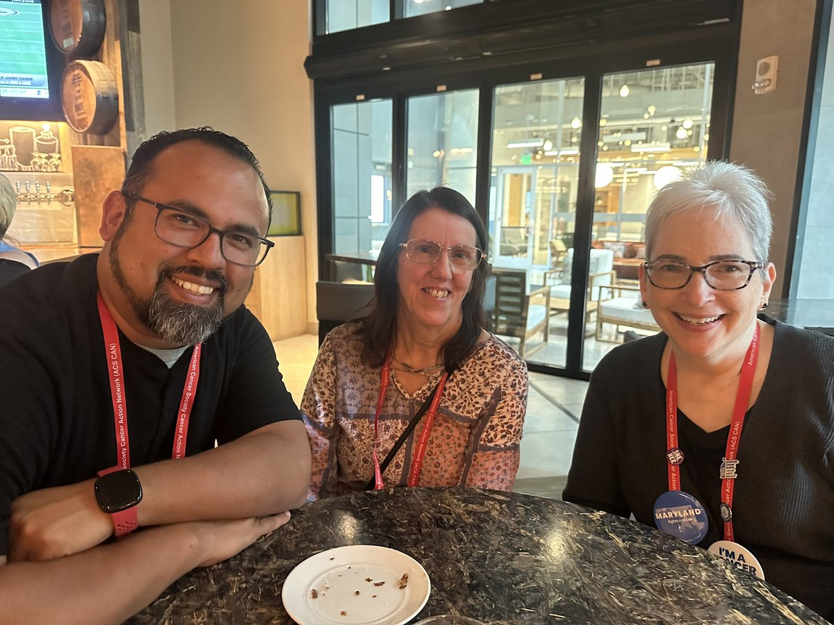 ACSCAN's tweet photo. We're kicking off #SLASummit here in Charlotte, NC! Thank you to our National Ambassador Team (NAT) for hosting the Welcome Lounge. Looking forward to a great weekend with our lead volunteers! https://t.co/7GtuSWaW1D