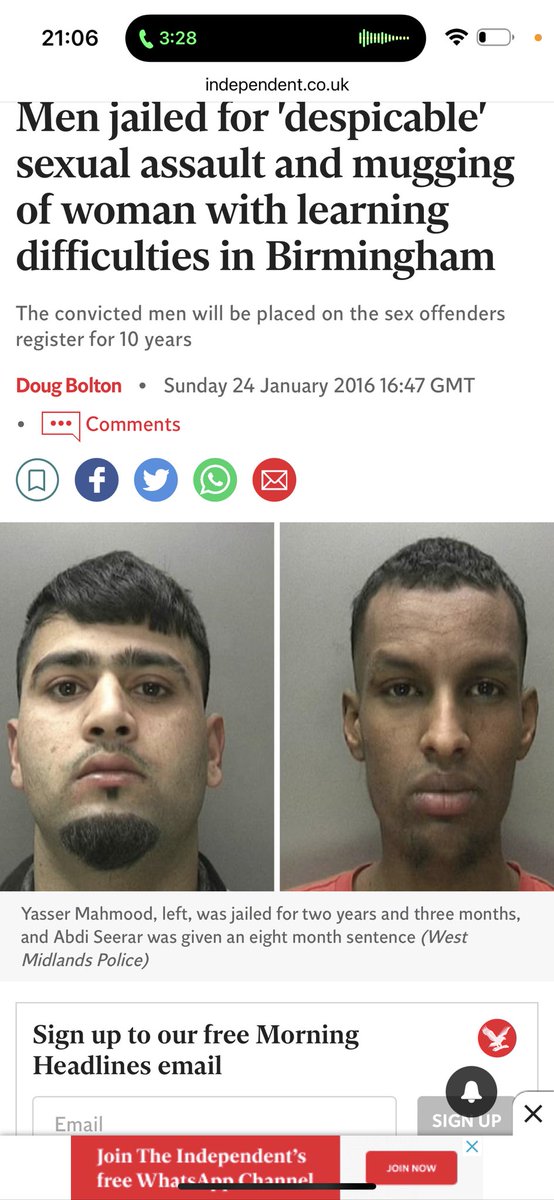 Why do all of the Magic Cousin Rapists only come out at night? Yasser Mahmood, 23, and Abdi Seerar, 27, attacked the vulnerable 20-year-old woman as she left a nightclub on Hurst Street in Birmingham city centre on 27 January last year.
