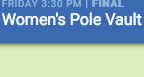 Scoop_DoaneTF's tweet photo. Happening now: #KansasRelays women's pole vault…#DoaneTF's @kayleepribyl has just cleared her second bar (3.80/12-5.5)

Follow along here: https://t.co/s2fe9ouV4z https://t.co/gOdWcZmaCU