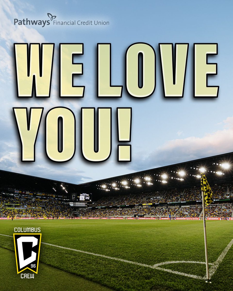 Good luck to the Columbus Crew as they take on Portland tomorrow night in Columbus. The season is well underway. Have you picked up your tickets yet? ----- #PathwaysFinancialCreditUnion #Soccer #Victory #ColumbusCrew #Crew96