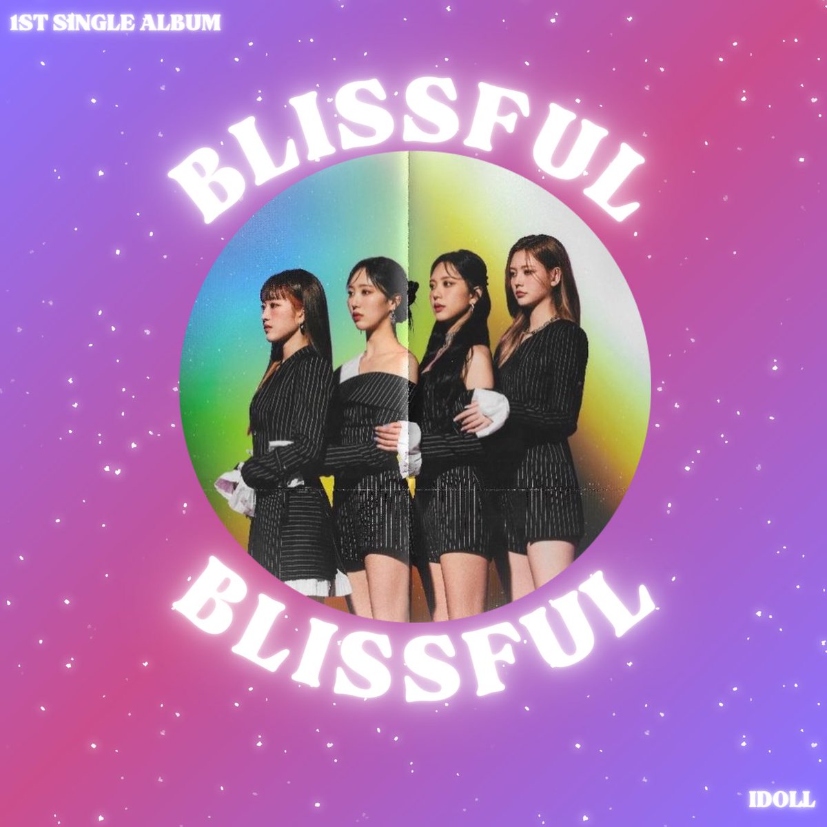 GlobalWorldO's tweet photo. ★ Cosmix Labels Presents. 

♫ iDOLL (아이돌)

💫 Album Cover Reveal 

Blissful | 1st Single Album
#iDOLL

📅 ‘April 26, 2024’ KST

 #FKPOP #iDOLL #ComingSoon #CosmixLabels https://t.co/XZeYqG7MB5