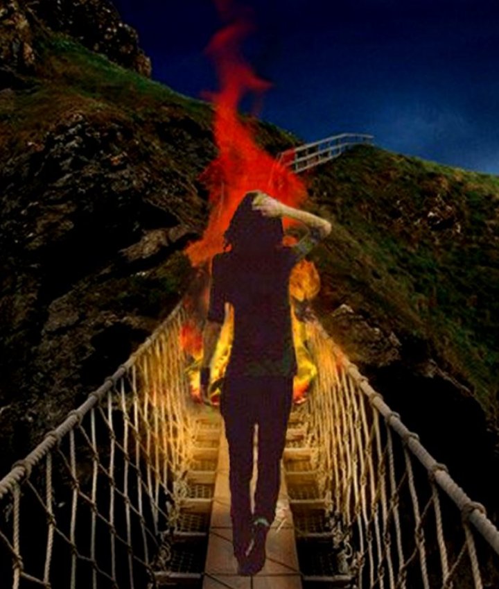 Sometimes you have to 
Burn that Bridge ... So you don't revisit...
#nogoingback #burnbridges 
💯💯👍🔥🔥🔥🔥🔥🔥