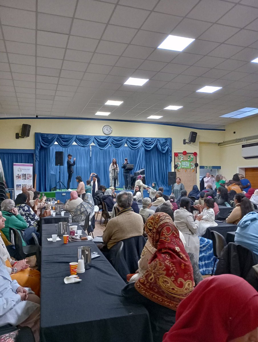 It was a fantastic Eid celebration at Wesley Hall today and this event brought communities together. I was able to connect with people from different backgrounds. @HealthwatchLeic @HWLL_Gemma @HWLL_Harsha @jamilaslegacy @LOROSEducation @ourapnapan @valonline @LeicsCares