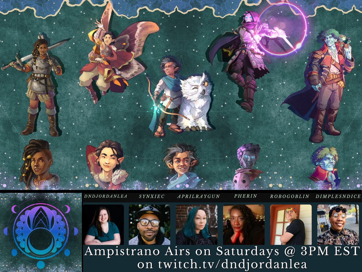 The chaos is in full force already! What better way to travel and see all of Ampistrano - a river boat tour! Well...until the river fights back! @pherbear @synxiecbeta @dimplesndice @DNDJordanLea Journey Beyond the Veil tomorrow NOW on twitch.tv/dndjordanlea