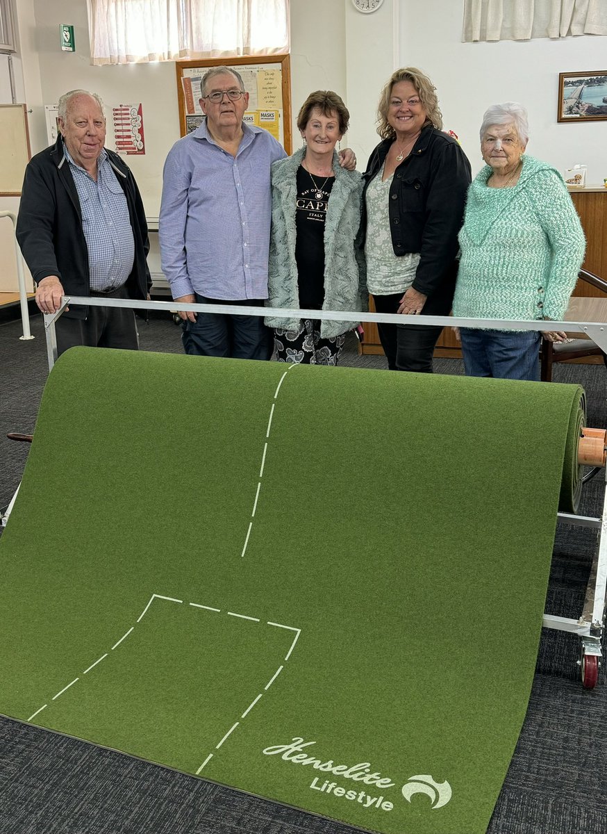 Port Augusta Senior Citizens Club used a Grant to buy new carpet to enable members to participate in playing indoor carpet bowls. I loved this being my first official Minister for Seniors and Ageing Well duty!