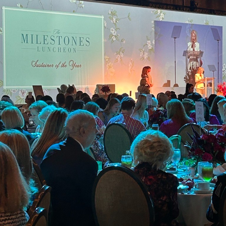 Congratulations Kathleen Gibson! The Foundation's past president & CEO was recognized by @JLDallas as the 2024 Sustainer of the Year! We're so grateful for you and the work you've done in our community 💙